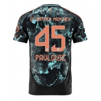 Echipament fotbal Bayern Munich Aleksandar Pavlovic #45 Tricou Deplasare 2024-25 maneca scurta